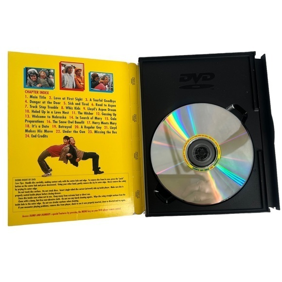 Dumb and Dumber New Line Home Entertainment Jim Carrey Jeff Daniels PG-13 - Picture 2 of 4